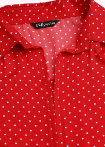 Flared Western Dress