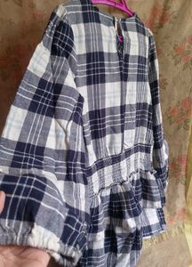 Charming Checkered Dress! ❤️