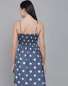Sexy Polka Dot Midi Dress