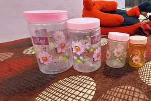 Raj Plastic Containers (Set of 4)