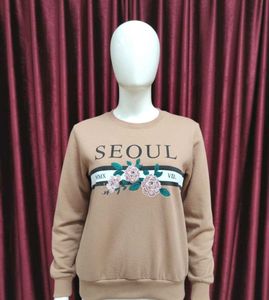 🍂🍂Seoul Floral Sweatshirt - Cute & Comfy🫧🫧