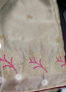 Chiffon Embroidery Saree