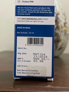 Be Bodywise Hair Roll On Serum For Growth