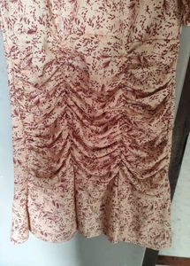 Floral Puff Sleeve Mini Dress❤️✨