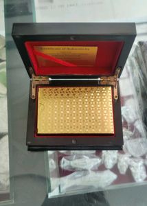 Gold Playing Cards Set