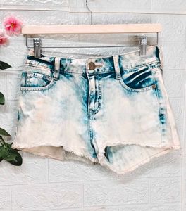 🎁Buy 2 Get 1 Free 🎁Acid Wash Denim Shorts