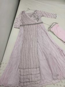 Elegant Light Levender Gown