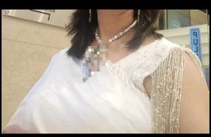 Elegant Off white Saree ready to wear