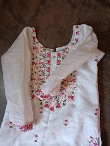 Kurti Set 3piece With Pant And Dupata