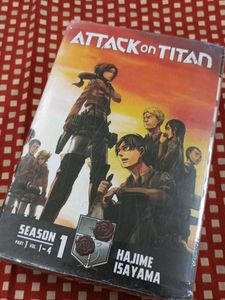 Attack On Titan 1-2-3-4 Box Set