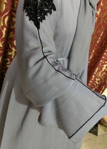 Greyish Blue Abaya/Burkha