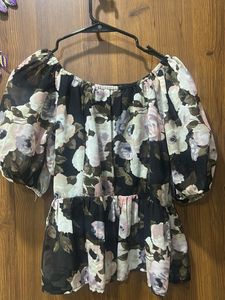 Floral Print Top