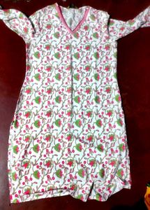 Floral Print Tunic Dress