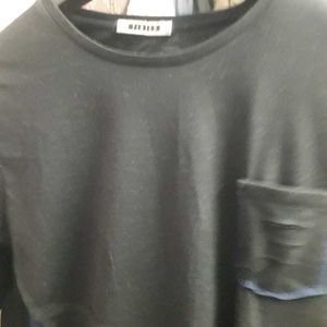 Stylish Two-Tone Long Sleeve Top