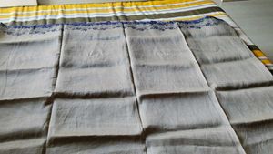 Blue Daily Wear Cotton Sari