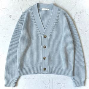 Light Blue Knit Cardigan