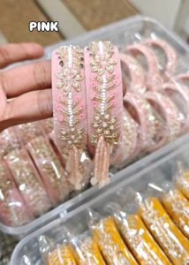 Purple Velvet Bangles