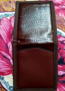 Brown Leather Wallet (ROSE HOUSE)