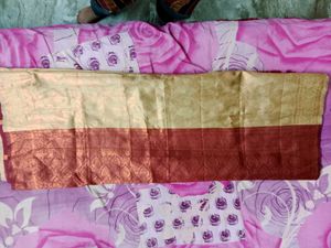 Elegant Litchi SILK Saree With Banarasi Touch