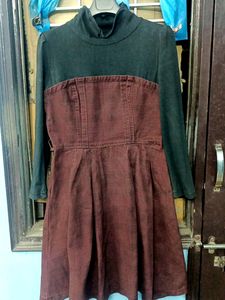 Black And Brown Beautiful Dress🔥