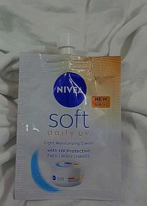 Nivea Soft Daily UV Moisturizing Cream Sample