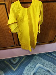 Yellow Kurti