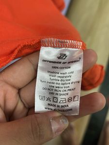 Difference Of Opinion Orange T-shirt