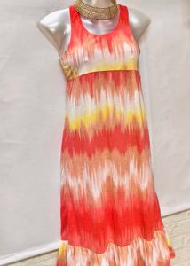 New Piece/ Unused Marble Print Small Size Dress