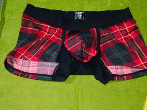 Men Check Briefs