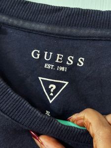 Guess Navy Blue Sweater