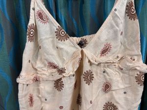 boho printed cami top ☀️