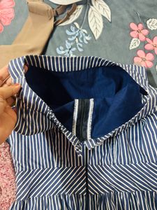 Striped Sleeveless Dress