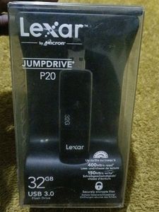 Lexar JumpDrive P20 32GB USB 3.0 Flash Drive