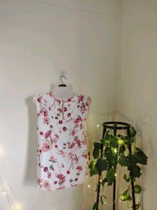 Premium Floral Print Top