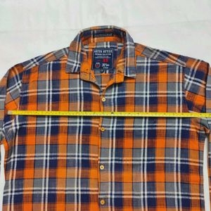 Guys Style Plaid Shirt - 40