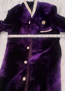 Elegant Velvet Jacket