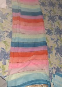 Saree With stitched Blouse