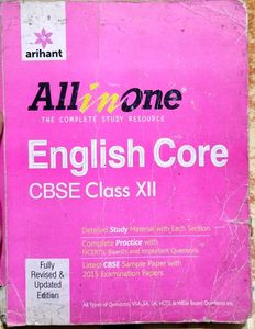 All In One English Core CBSE Class XII