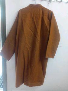 Tan Colour Overcoat For Women