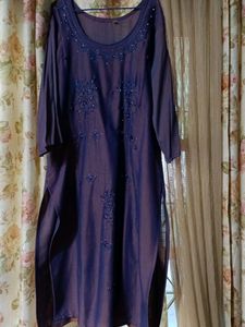 Chanderi Cotton Kurta