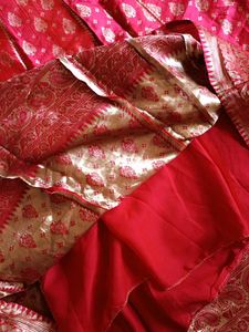 Red Lehenga Choli New Set bnarsi With Blouse Piece