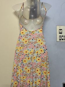 Floral Print Sundress long dress