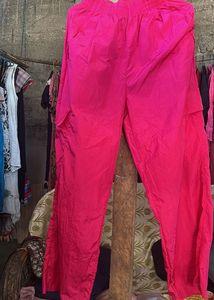 Pink Casual Pants