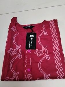 Laurel Brand Red Colour Kurti...