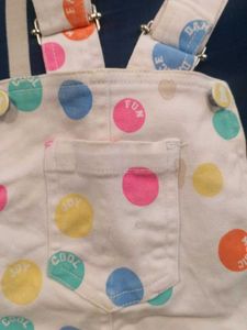 Cute Polka Dot Overalls