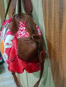 Desigual  Floral Print Handbag