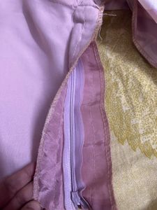 Designer Saree With Stitched Blouse