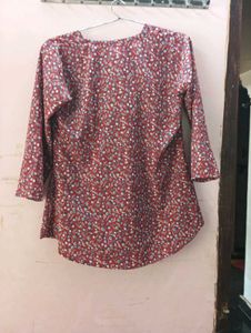 Brown Full Sleeve Top