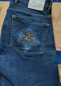 Dark Blue Denim Jeans