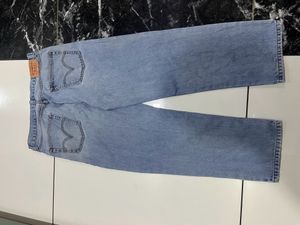 Levis Relaxed Straight Fit Blue Jeans